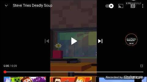 Steve Tries Deadly Soup, but Its... Corrupted Again