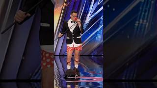 Everything Goes Wrong! 😳#agt #comedy #singer