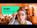 Should you leave Etsy?