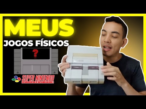 Meus Jogos Físicos Do Super Nintendo