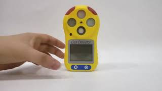 Portable Multi Gas Detector 4 in 1 Gas Analyzer