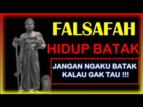 ORANG BATAK HARUS TAU 7 FALSAFAH BATAK BERIKUT INI