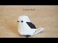 Origami little bird by Katsuta Kyohei