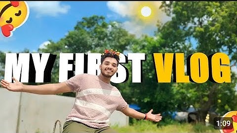 MY FIRST VLOG 2024 😍 || MY FIRST VLOG ON YOUTUBE || Weldon Viraa Vlogs