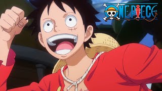 Ruffy betritt zum ersten Mal Egghead, die Zukunftsinsel | One Piece