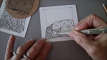 Gommi Tangle Pattern Lesson #91