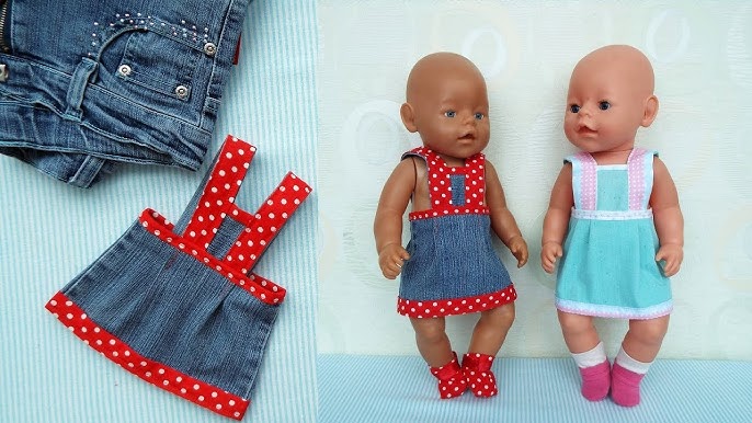 Одежда для куклы Baby Born. Как сшить одежду для Беби Борн!
