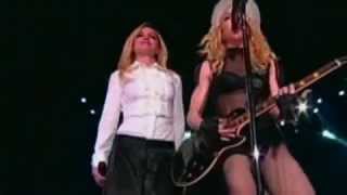 Madonna & Britney Spears   Human Nature Live At Sticky & Sweet Tour Los Angeles 06 11 2008