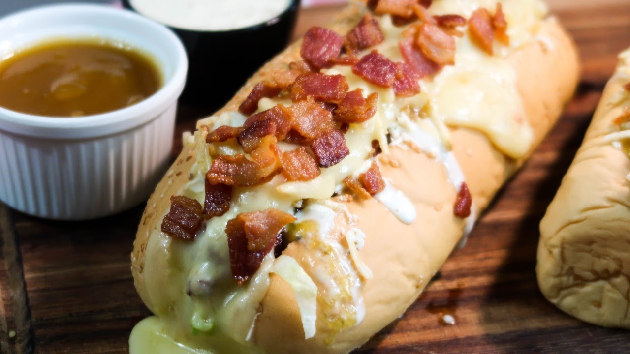 COMO HACER UN PERRO SUIZO PASO A PASO SWISS HOT DOG RECIPE