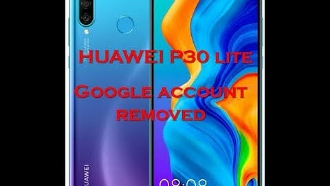 FRP REMOVE | Huawei P30 Lite (MAR-LX2) Google Account removed without pc