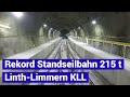 Standseilbahn 8783.03 Kraftwerk Linth-Limmern Tierfehd - Maschinenkaverne Bergfahrt - Funicular