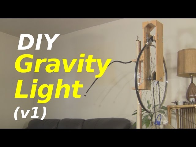 Gravity light - Homemade/DIY