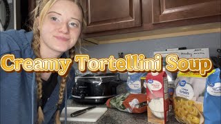 Creamy Tortellini Soup