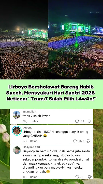 Hari Santri 2025 Penuh Berkah‼️#lirboyobersholawat #lirboyokediri #lirboyo