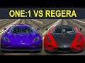 Forza horizon 4 koenigsegg regera vs koenigsegg one1 drag race