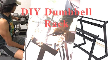 Homemade Dumbbell Rack | DIY Dumbbell Rack | How to make a Dumbbell Rack | Homemade Gym Equipment