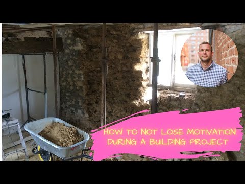 Losing motivation on a building project? - How to become a property developer