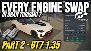 Gran Turismo 7 Engine Swap Compatibility List - Operation Sports