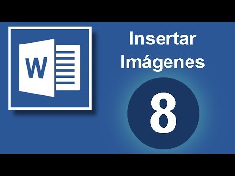 Tutorial Word (Cap. 8). Insertar una Imagen en Word.