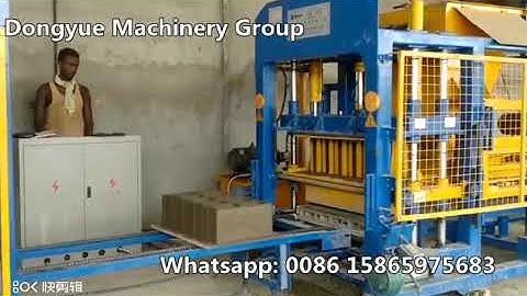 QT4-15 Automatic Interlocking concrete brick block making machine price