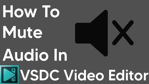 How To Mute Audio In VSDC Video editor | Yagami Editz | VSDC Video Editor |