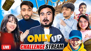 Only Up With Friend Challenge stream with nade family