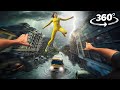 360° Thunderstorm Warning and Flood - Escape with Girlfriend VR 360 Video 4K Ultra HD
