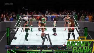 WWE 2k20 Smackdown womens mitb ladder match