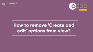 How to Remove Create and Edit From Many2one Field in Odoo 14