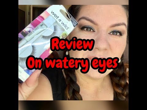 Video Wet N Wild False Eyelashes Review
