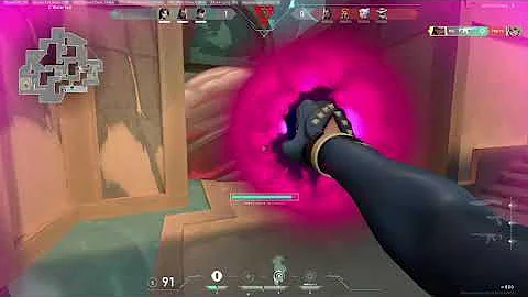 Reyna 1 v 4 | Almost ACE | Guess the rank!  #reyna