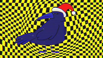 Mr Weebls Advent Colander 2021- Festive Crow