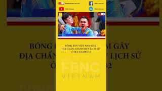 Bóng bàn Việt Nam gây địa chấn, giành HCV lịch sử ở SEA Games 32 screenshot 4