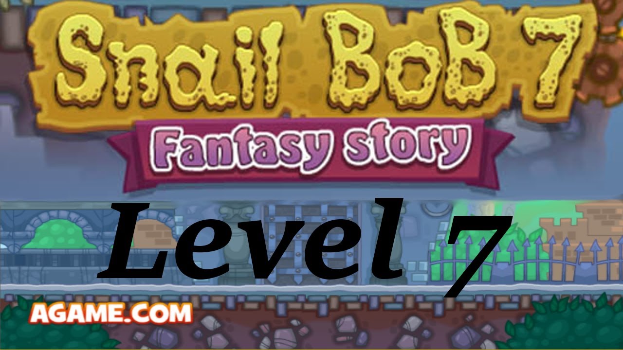 Snail Bob 7 Fantasy Story - Walkthrough Level 7