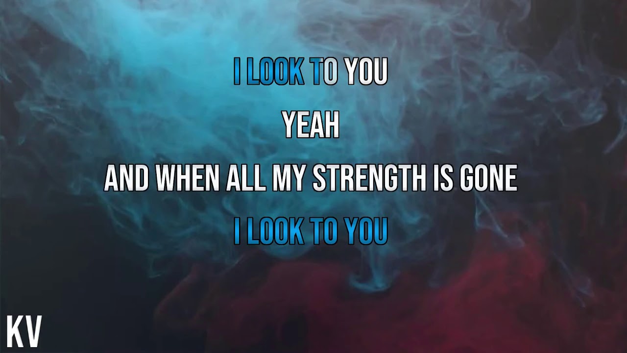 I Look to You - Whitney Houston - Male Version Karaoke