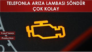 Telefonla Arıza Lambası Nasıl Söndürülür