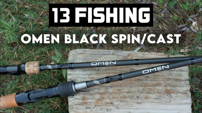 13 Fishing Omen Gold Spinning Rods with Ricky Teschendorf