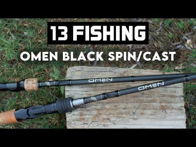 13 Fishing Omen Black: Great Bass Rod For Finesse, Jigs, Topwater, and  More! 