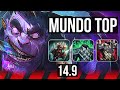 Dr mundo vs akali top  legendary  br master  149