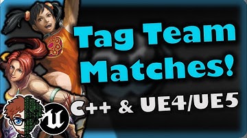 Tag Team Matches! | How To Make YOUR OWN Fighting Game | UE4/UE5 & C++ Tutorial, Part 229