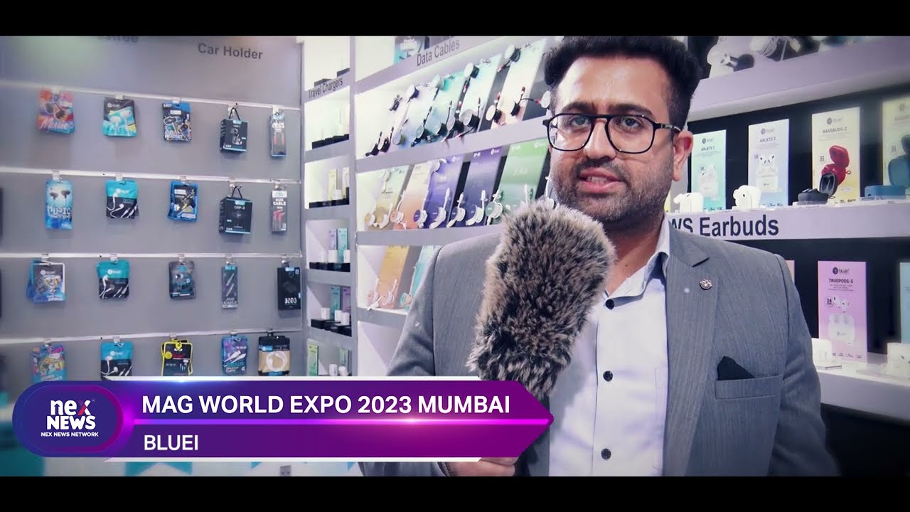 ⁣BLUEi Takes Mag World Expo 2023 Mumbai by Storm! - Nex News