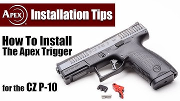 How To Install The Apex Action Enhancement Kit For The CZ P-10