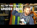 The best bang for your buck backpacking gear that is under 50