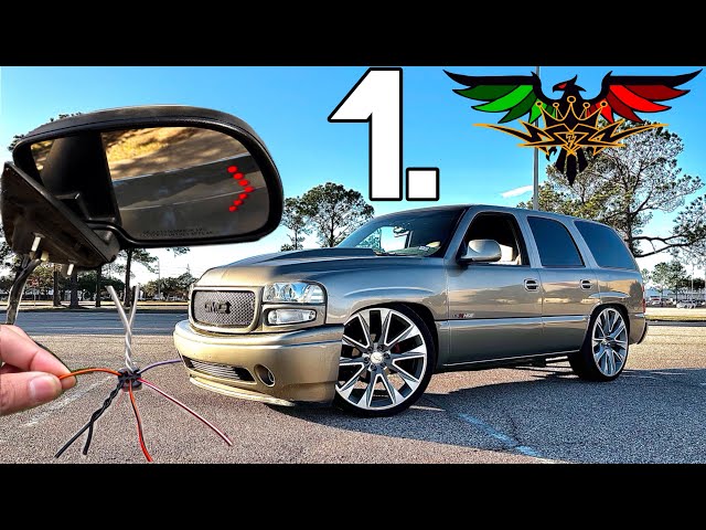 Mirror Power Folding Heated Signal Memory Blind Spot Puddle Textured
