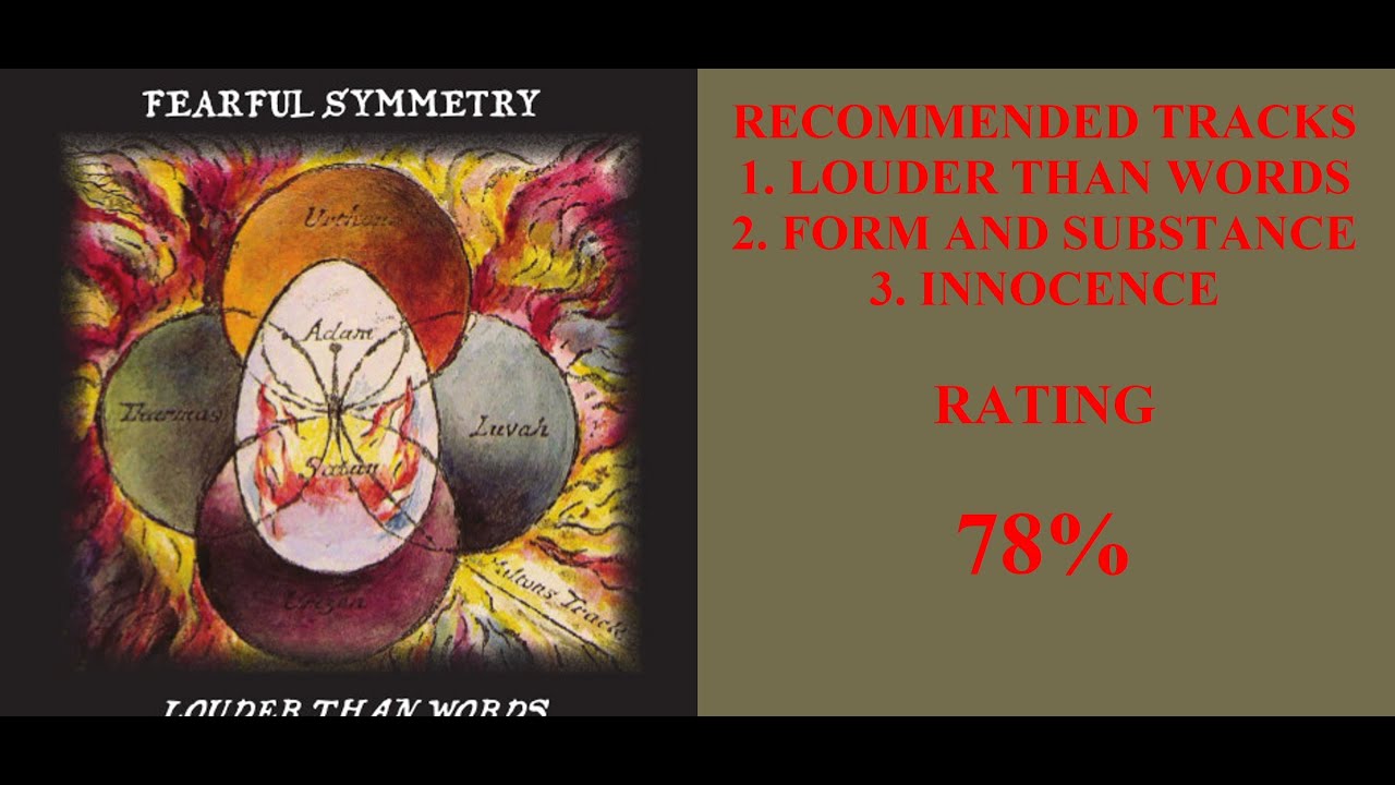 Fearful Symmetry - Louder Than Words Album Review