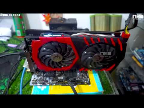 MSI GAMING GTX 1060 6G… GIÁ 600K, ĐÁNH GIÁ VÀ TEST GAME