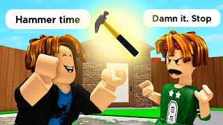 HAMMER TIME 🔨 (ROBLOX Brookhaven 🏡RP - FUNNY MOMENTS)