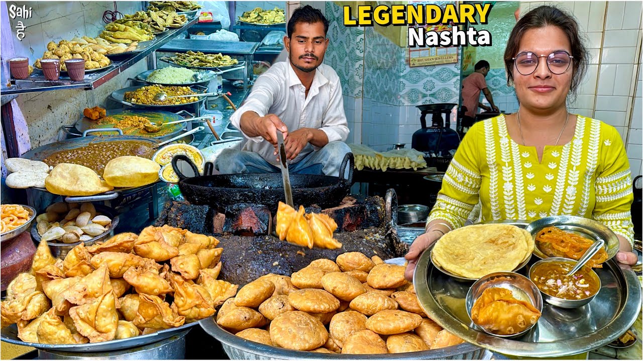 25  Paadu Halwai ka LEGENDARY Desi Himachali Nashta  Street Food India