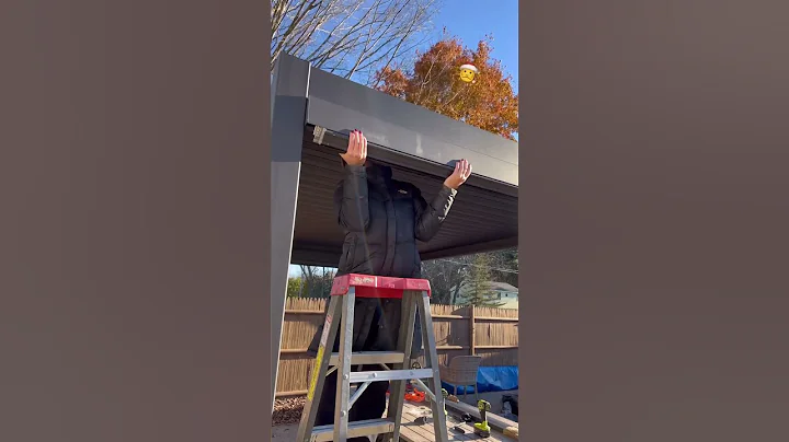 The best pergola has got an upgrade! #miradorpergola #miradoroutdoor #makeyourroom #moretoenjoy