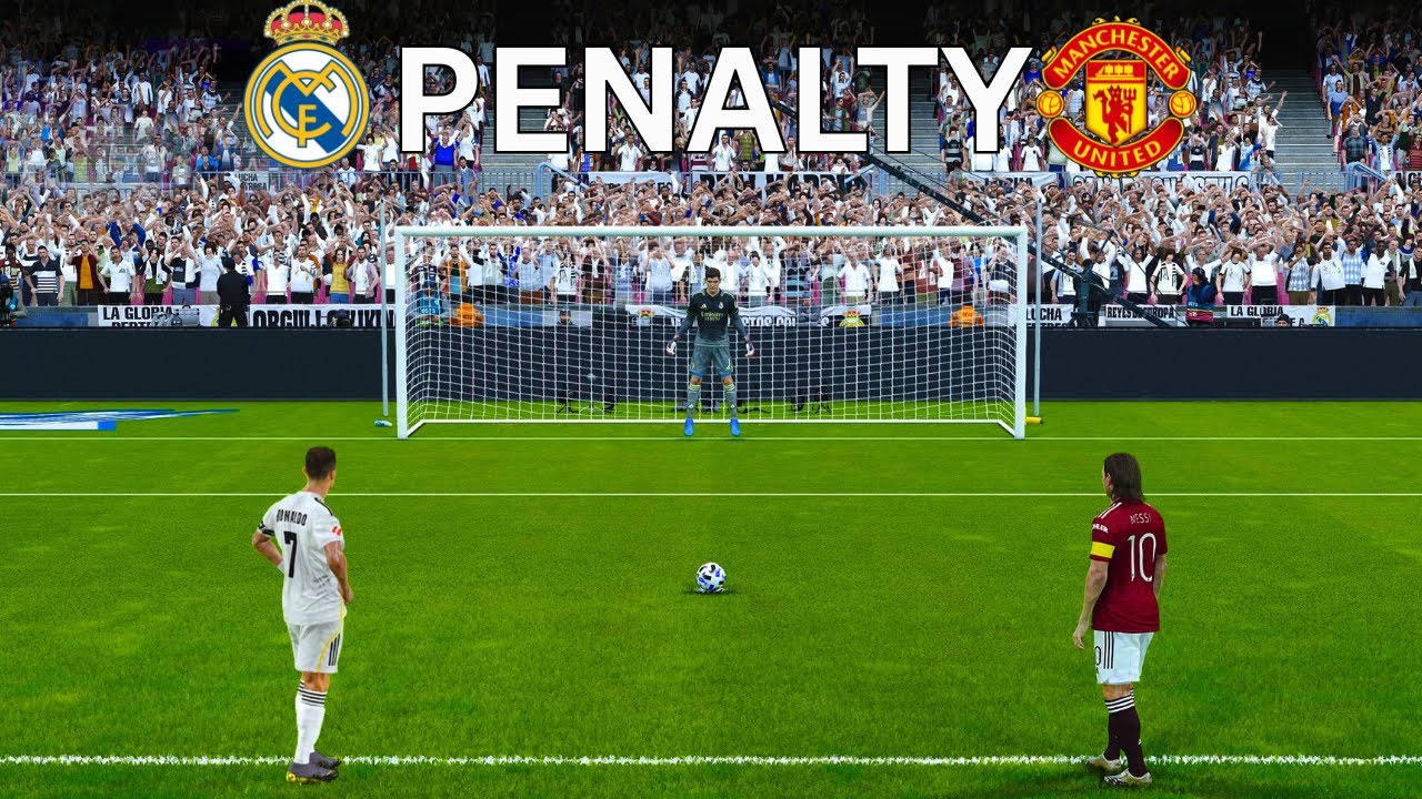 Real Madrid vs Manchester United \ Messi vs Ronaldo \ Neymar vs Mbappe \ Penalty Shootout \ FINAL